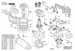Bosch 3 601 C7B 1K1 GEX 125-150 AVE Random orbital sander Spare Parts
